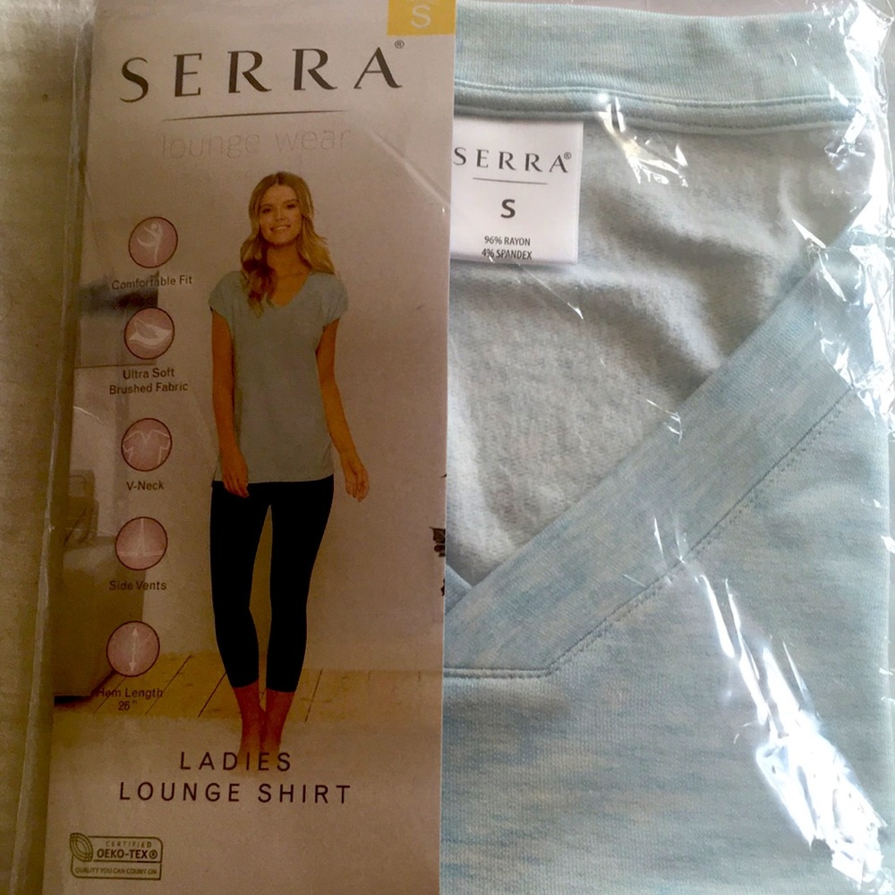 lounge shirt 👚 comfortable fit ,hem length 26”